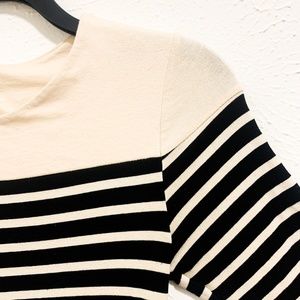 Franchesca's Black and White Striped Dress